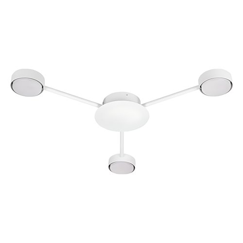 Lampa sufitowa trójramienna Moren 3xGX53 65cm biała