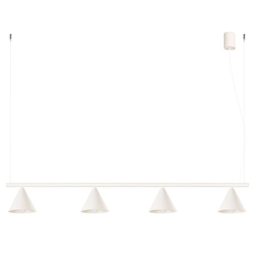 Lampa wisząca Nox 4-punktowa 4xE14 beżowa