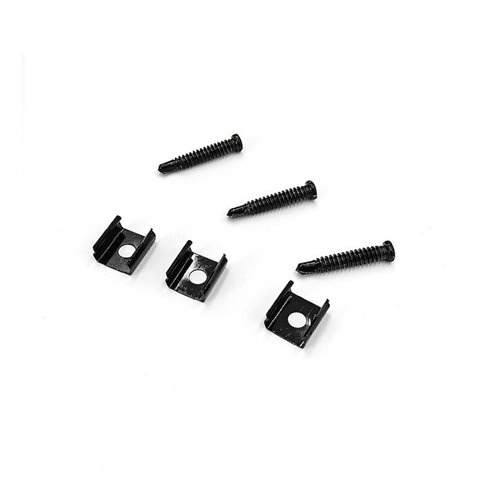 Uchwyty do szyny natynkowej Micro-4 - zestaw 3 szt