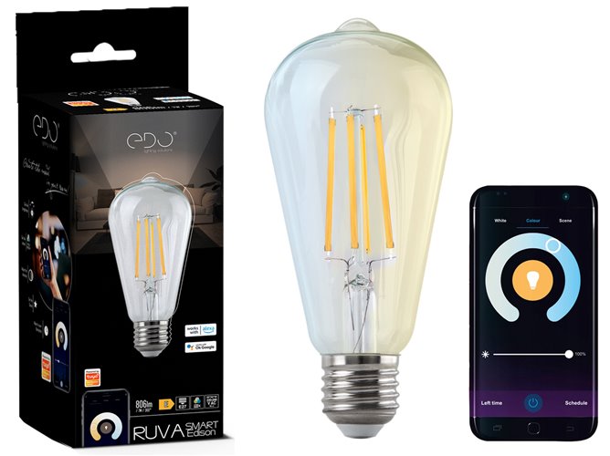 Żarówka LED E27 Filament Edison 7W Tuya Smart CCT 2700-6500K 806lm