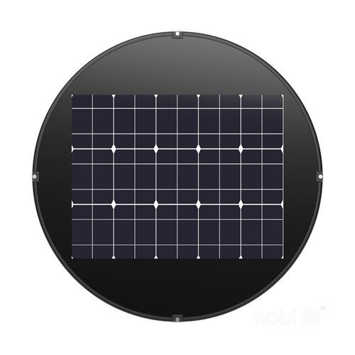 Lampa parkowa solarna 15W 1500lm 4000K z czujnikiem