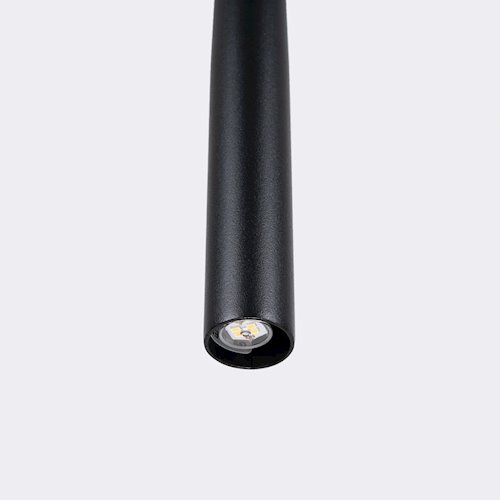 Lampa wisząca pojedyncza Bliss 1xG9 czarna