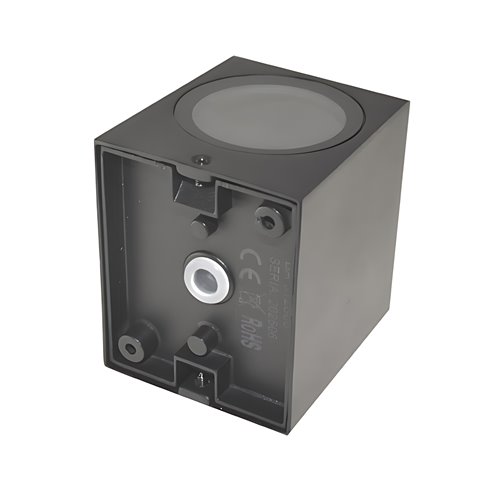 Lampa elewacyjna jednostronna GU10 Lando czarna