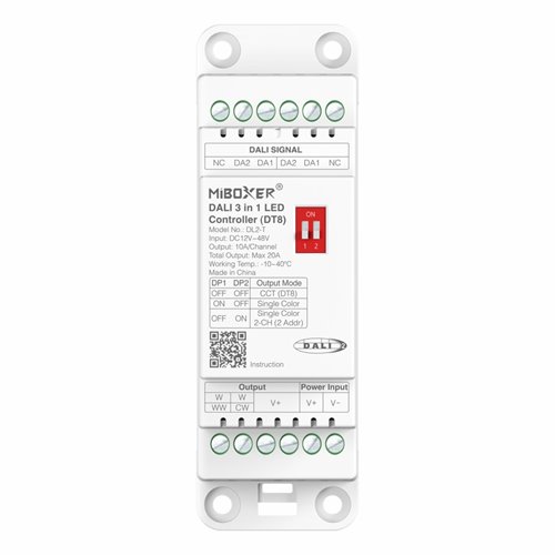 Mi-Light DL2-T sterownik LED Dali 3w1 na szynę DIN