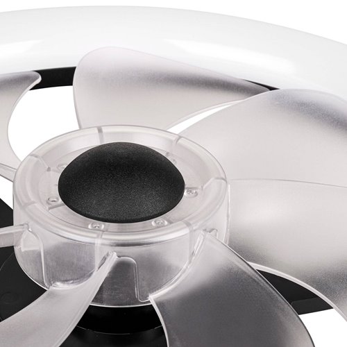Plafon LED z wentylatorem Twist 36W+15W CCT 40cm czarny