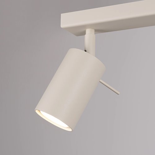 Kinkiet listwa z reflektorami Ring 6xGU10 beżowy