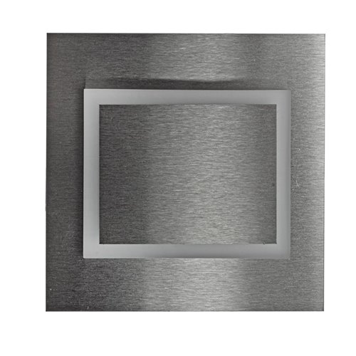 Oprawa schodowa DECO 230V srebrna Ciepła 3000K
