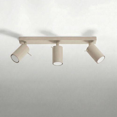 Kinkiet listwa z reflektorami Ring 3xGU10 taupe