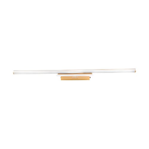 Kinkiet ścienny nowoczesny Lubra 12W 60cm 4000K złoty