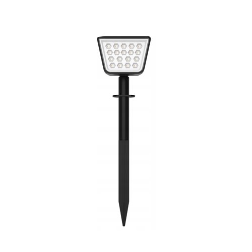 Reflektor ogrodowy LED solarny RGBWW z czujnikiem
