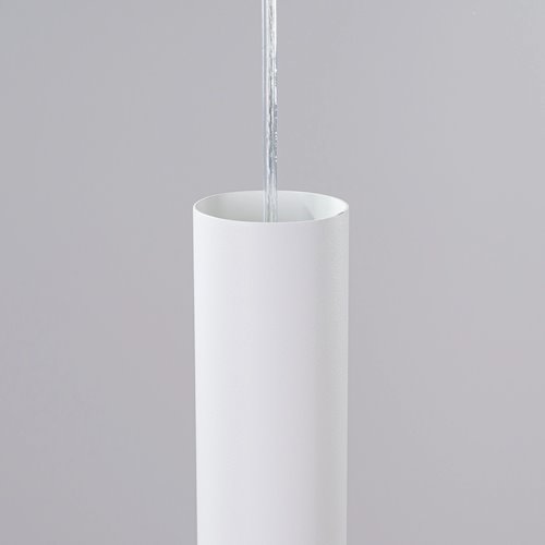 Lampa wisząca podwójna Lagos 2xGU10 okrągła biała