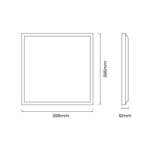 Panel LED 60x60 40W Slim Premium 3650lm 4000K