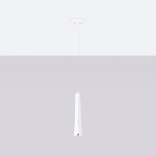 Lampa wisząca dekoracyjna Prysm 1xG9 biała