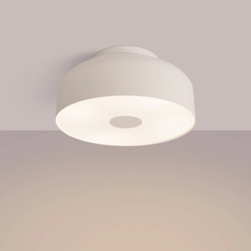 Lampa sufitowa okrągła Omiq 4xE27 beżowa