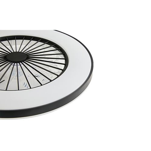 Lampa sufitowa LED Cleo 50cm 55W z wentylatorem i pilotem