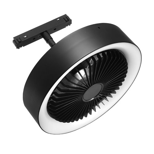 Lampa magnetyczna wiatrak Short 16cm 12W 4000K z pilotem