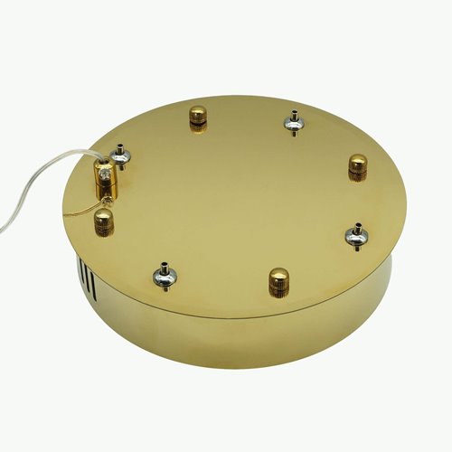Lampa wisząca LED kryształowy okrąg Aureola 32W