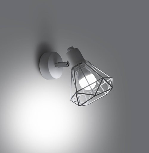 Kinkiet reflektor loftowy ARTEMIS 1xE14 biały