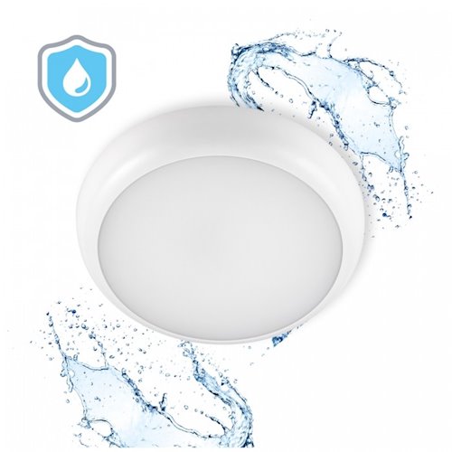 Plafon LED 24W MARI 24V IP65 czujnik mikrofalowy - biała dzienna