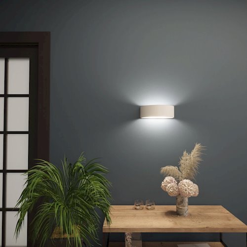Kinkiet ceramiczny Atena 20 1xE27 biały