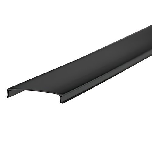 Klosz do profilu LED Maxi PC czarny - 2m