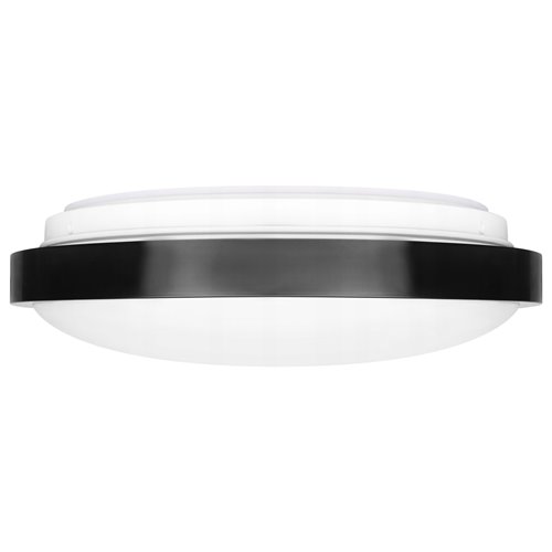 Panel LED okrągły czarny Lumo 18W z regulowanym czujnikiem