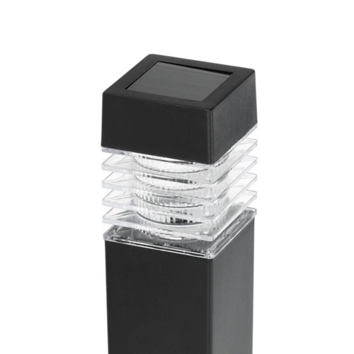 lampa solarna wbijana czarna