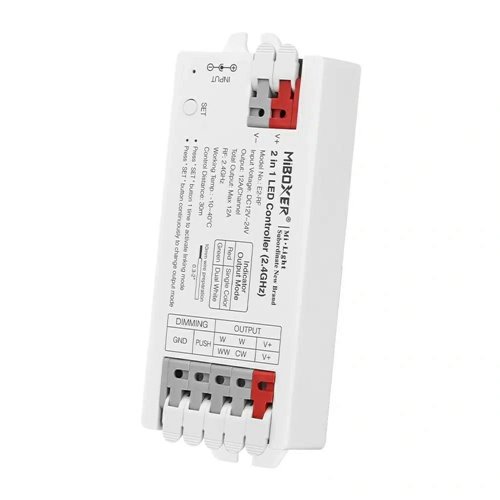 Mi-Light E2-RF sterownik LED 2w1 Mono/CCT 12V-24V 12A