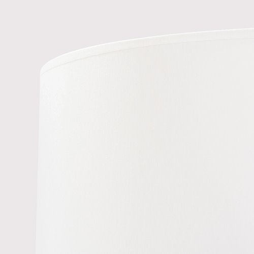 Lampa podłogowa drewniana Natt 1xE27 z białym abażurem