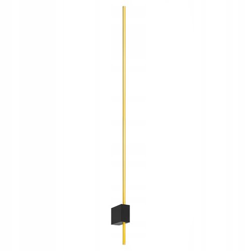 Kinkiet ścienny liniowy Costi 12W 120cm czarny-złoty