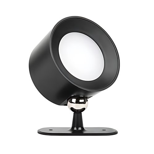 Reflektor LED z akumulatorem USB na magnes 3CCT czarny