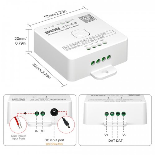 Sterownik LED Cyfrowy Mono RF Bluetooth