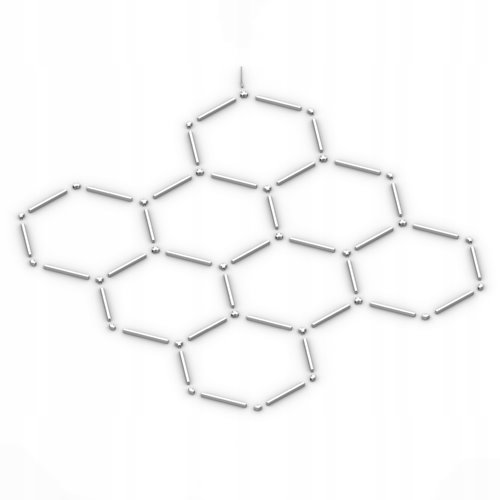 Lampa LED Hexagon 8L CRI90 315x301cm 350W 6500K