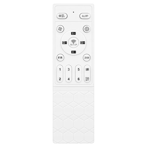 Plafon LED z wentylatorem Twist 36W+15W CCT 40cm czarny