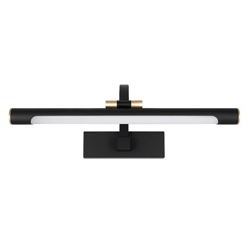 Kinkiet LED nad lustro Vinci 15W 60cm czarny 4000K