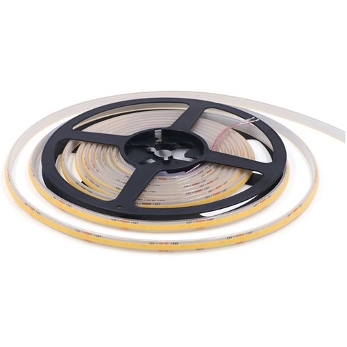 Taśma LED COB 24V IP66 PRIME 14W 528 LED Zimna - 5m