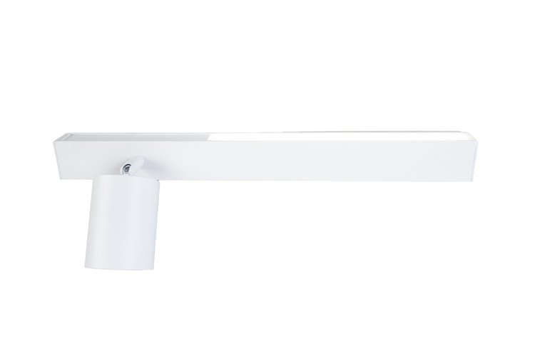 Kinkiet liniowy LED UP 5W z reflektorem GU10 Front prawy biały