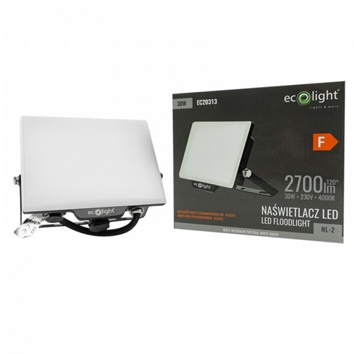 Naświetlacz LED New Line 30W 2700lm 4000K