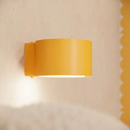 Lampa sufitowa podwójna tuba Modo 2xGx53 żółta