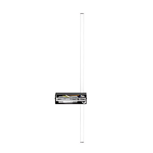 Kinkiet ścienny liniowy LED Lira 8W 60cm czarny 4000K