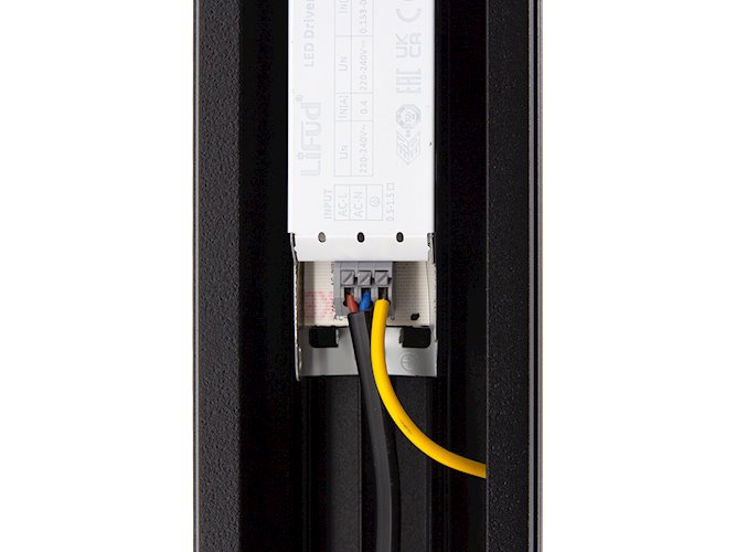 Oprawa liniowa LED Narew PRO 3CCT 36-60W 9000lm 150cm czarna
