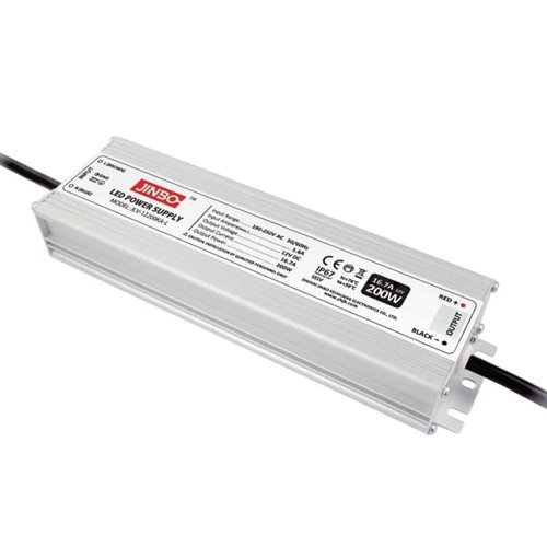Zasilacz LED 24V IP67 wodoodporny 200W 8,33A 5 lat gw.