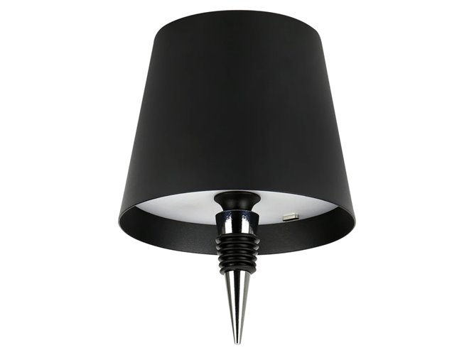 Lampa stołowa LED 4w1 3,5W 400lm CCT czarna 2x2000mAh