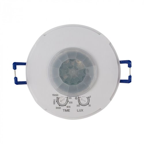 Czujnik ruchu PIR 230V podtynkowy 1200W - 3 kolory
