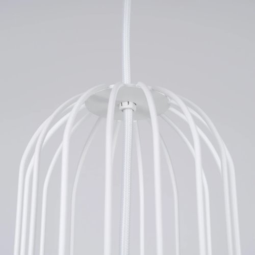 Lampa wisząca potrójna Brina okrągła 3xG9 biała
