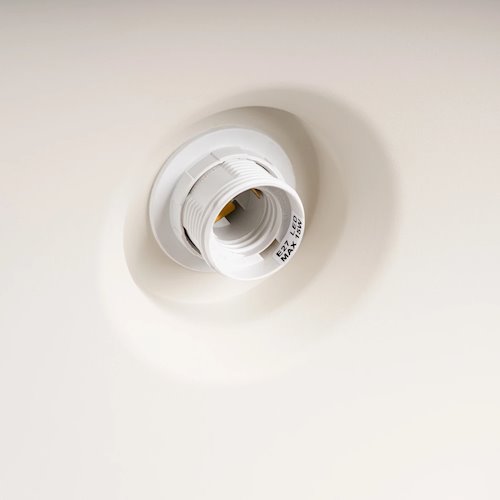 Lampa wisząca klasyczna Bilo 1xE27 beżowa