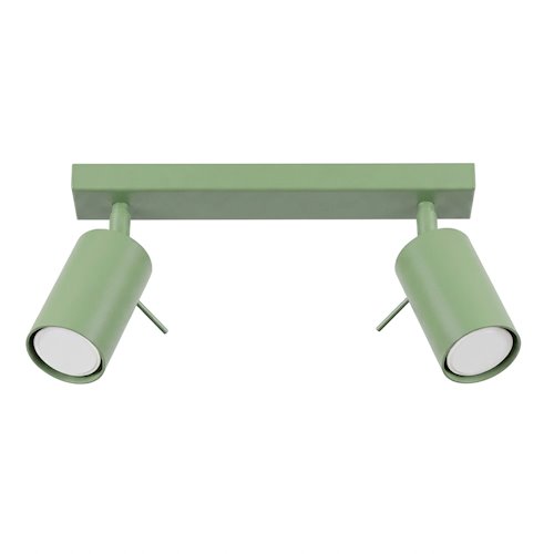 Kinkiet listwa z reflektorami Ring 2xGU10 szałwiowy