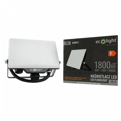 Naświetlacz LED New Line 20W 1800lm 4000K