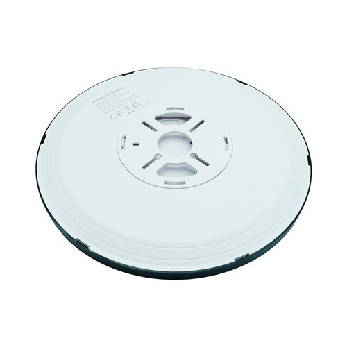 Panel LED okrągły czarny 24W natynkowy - przełącznik CCT
