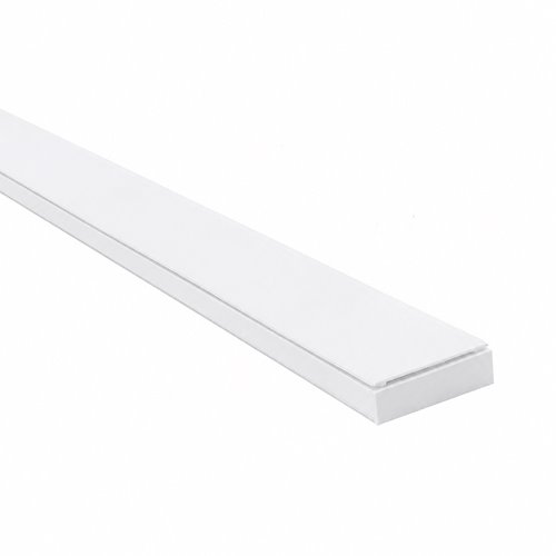 Szyna magnetyczna Slim Light Biała z zaślepkami 2m